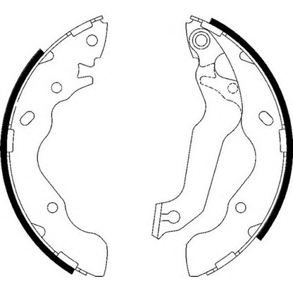 Photo Brake Shoe Set FERODO FSB607