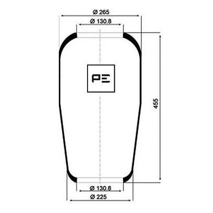 Foto Federbalg, Luftfederung PE Automotive 08401670A