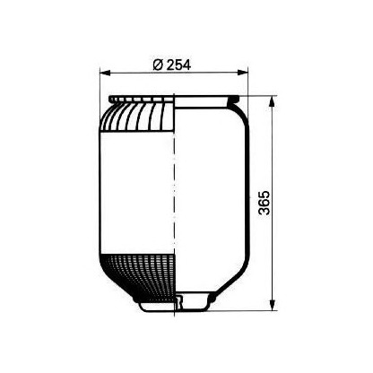 Foto Federbalg, Luftfederung PE Automotive 08407510A