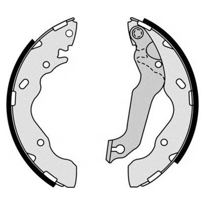 Photo Jeu de mâchoires de frein BREMBO S30511