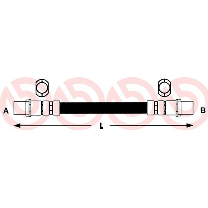 Photo Brake Hose BREMBO T85036