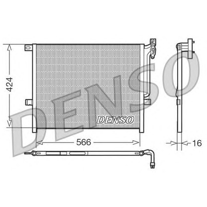 Photo Condenser, air conditioning DENSO DCN05004