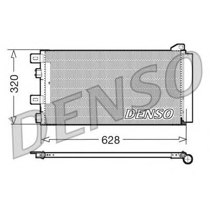 Photo Condenser, air conditioning DENSO DCN05101