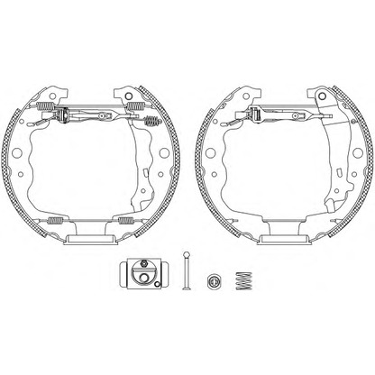 Фото Комплект тормозных колодок MINTEX MSP337