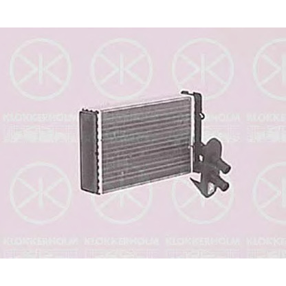 Photo Heat Exchanger, interior heating KLOKKERHOLM 9521306060