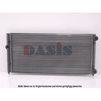 Photo Radiateur, refroidissement du moteur AKS DASIS 041260N