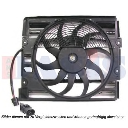 Photo Electric Motor, radiator fan AKS DASIS 058026N