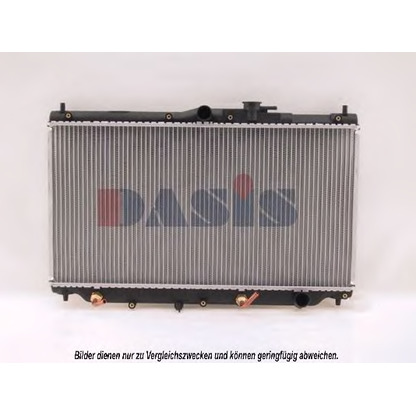 Photo Radiator, engine cooling AKS DASIS 100610N