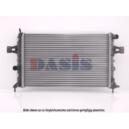 Photo Radiator, engine cooling AKS DASIS 151640N