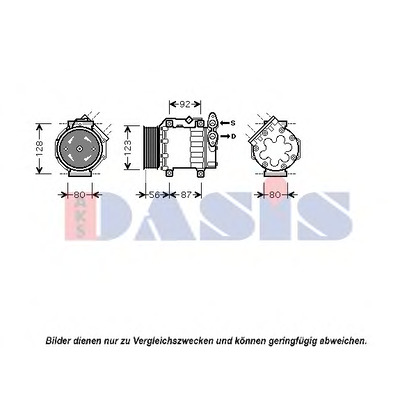 Photo Compressor, air conditioning AKS DASIS 851430N