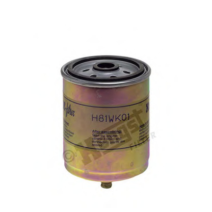 Photo Filtre à carburant HENGST FILTER H81WK01