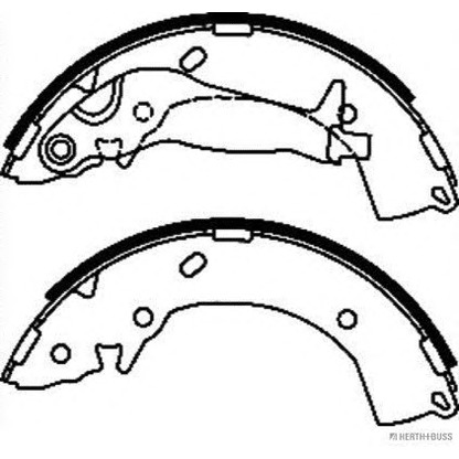 Photo Brake Shoe Set MAGNETI MARELLI 600000093410