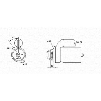 Foto Motorino d'avviamento MAGNETI MARELLI 943251443010