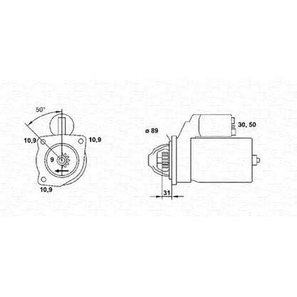 Photo Starter MAGNETI MARELLI 943252205010